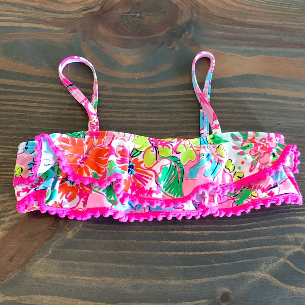 Lilly Pulitzer for Target girls swim top. 5T.